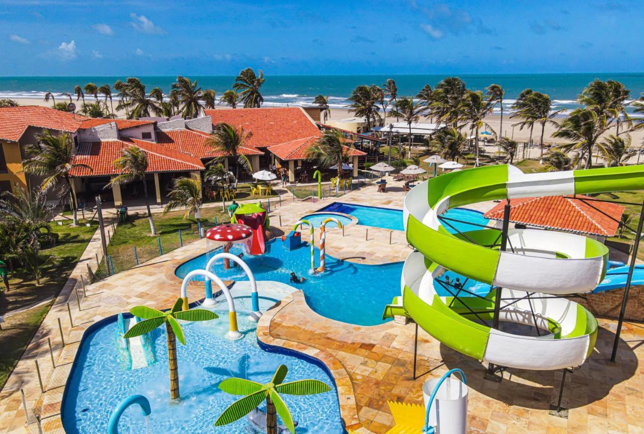 Jangadeiro Praia Hotel Resort - Parque Aquatico E Pe Na Areia Aquiraz Eksteriør billede