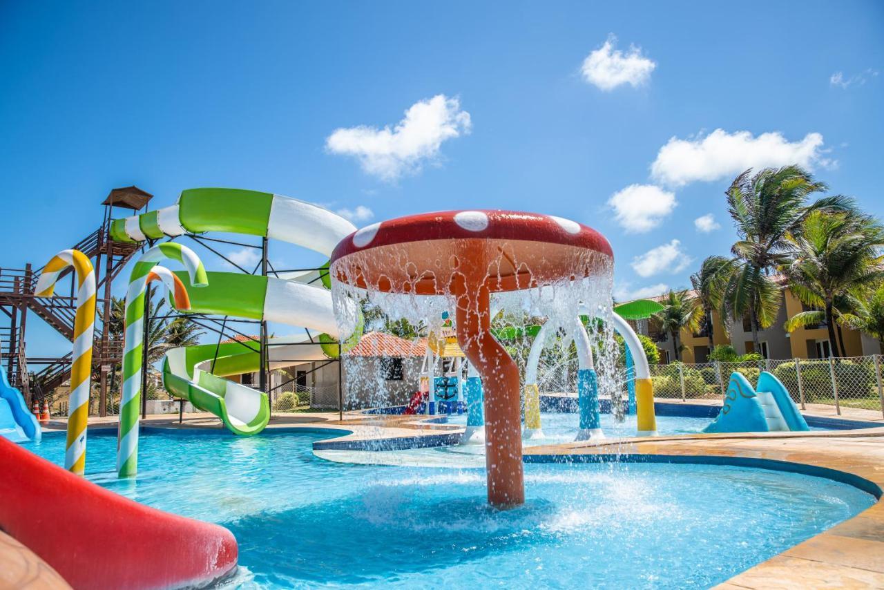 Jangadeiro Praia Hotel Resort - Parque Aquatico E Pe Na Areia Aquiraz Eksteriør billede
