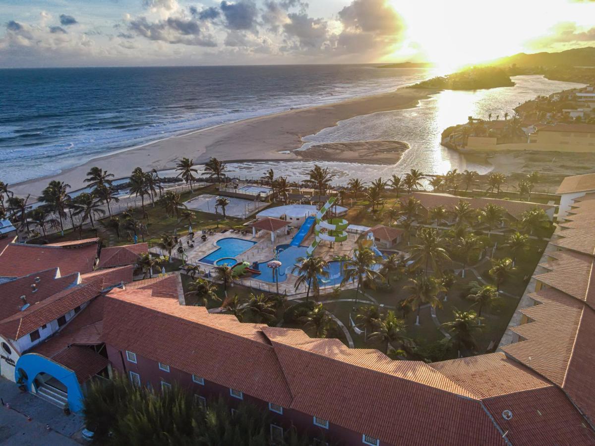 Jangadeiro Praia Hotel Resort - Parque Aquatico E Pe Na Areia Aquiraz Eksteriør billede