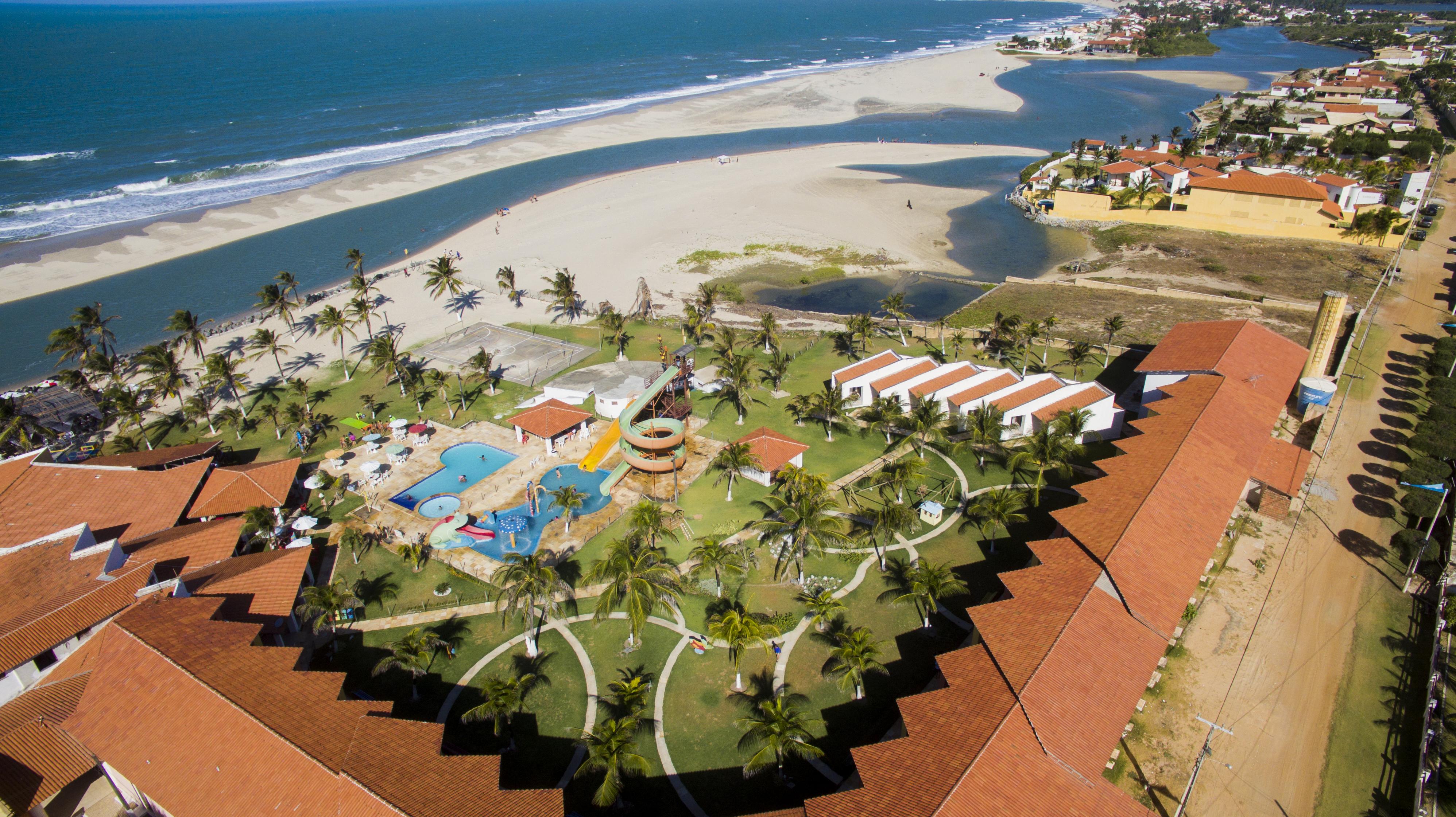 Jangadeiro Praia Hotel Resort - Parque Aquatico E Pe Na Areia Aquiraz Eksteriør billede