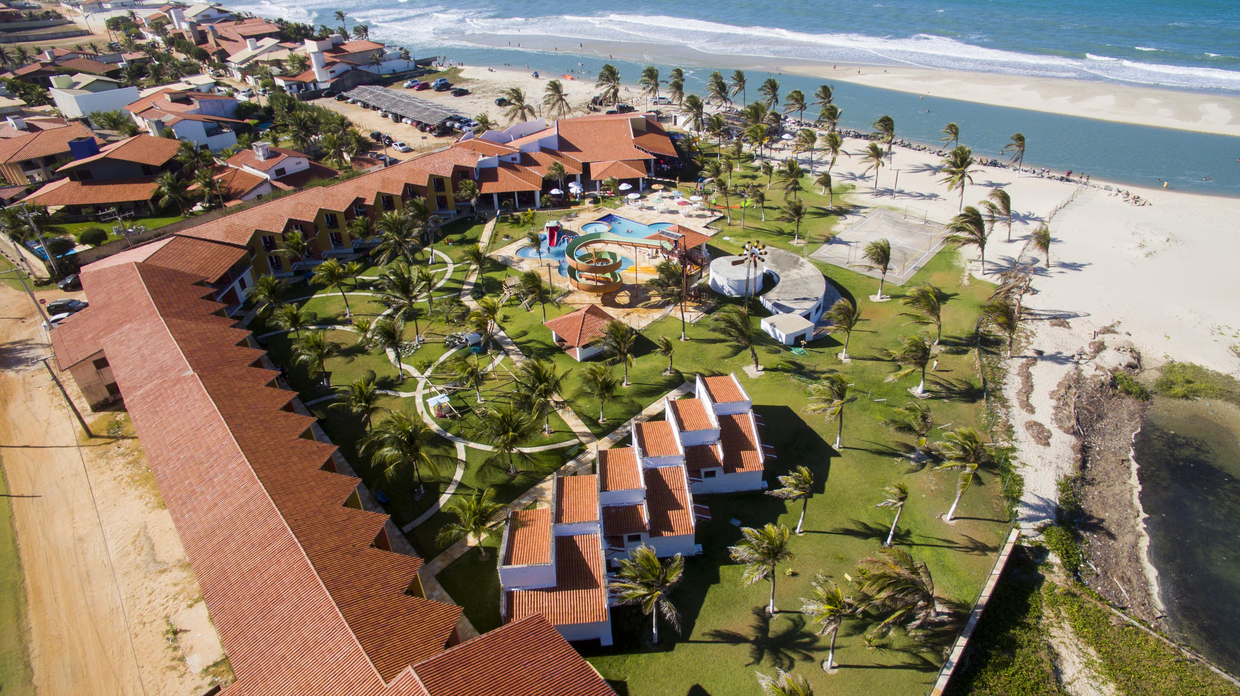 Jangadeiro Praia Hotel Resort - Parque Aquatico E Pe Na Areia Aquiraz Eksteriør billede