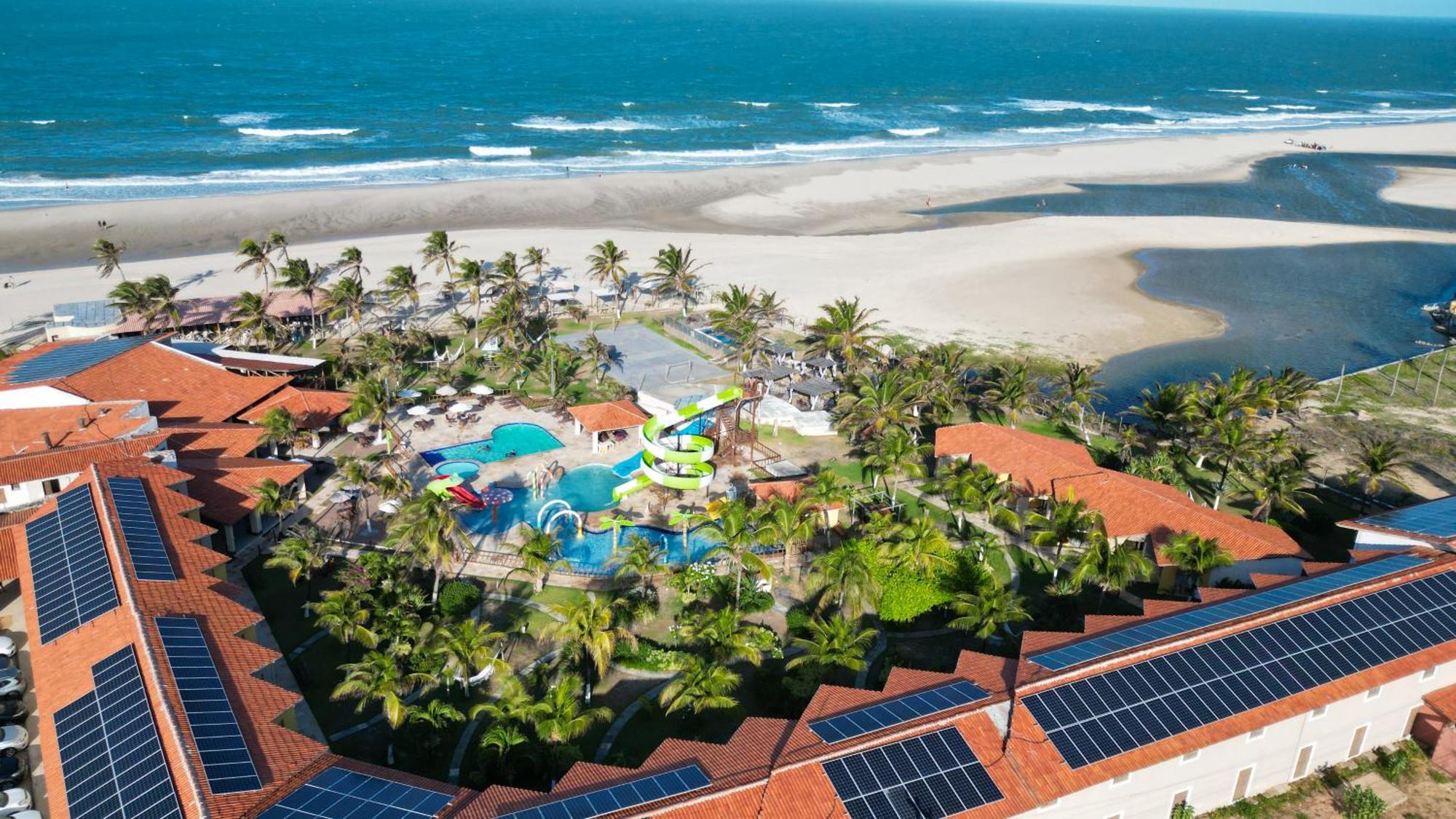 Jangadeiro Praia Hotel Resort - Parque Aquatico E Pe Na Areia Aquiraz Eksteriør billede
