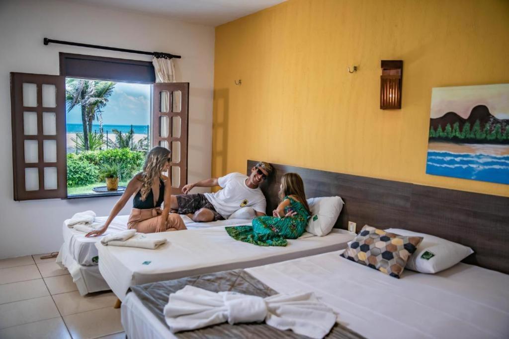 Jangadeiro Praia Hotel Resort - Parque Aquatico E Pe Na Areia Aquiraz Eksteriør billede