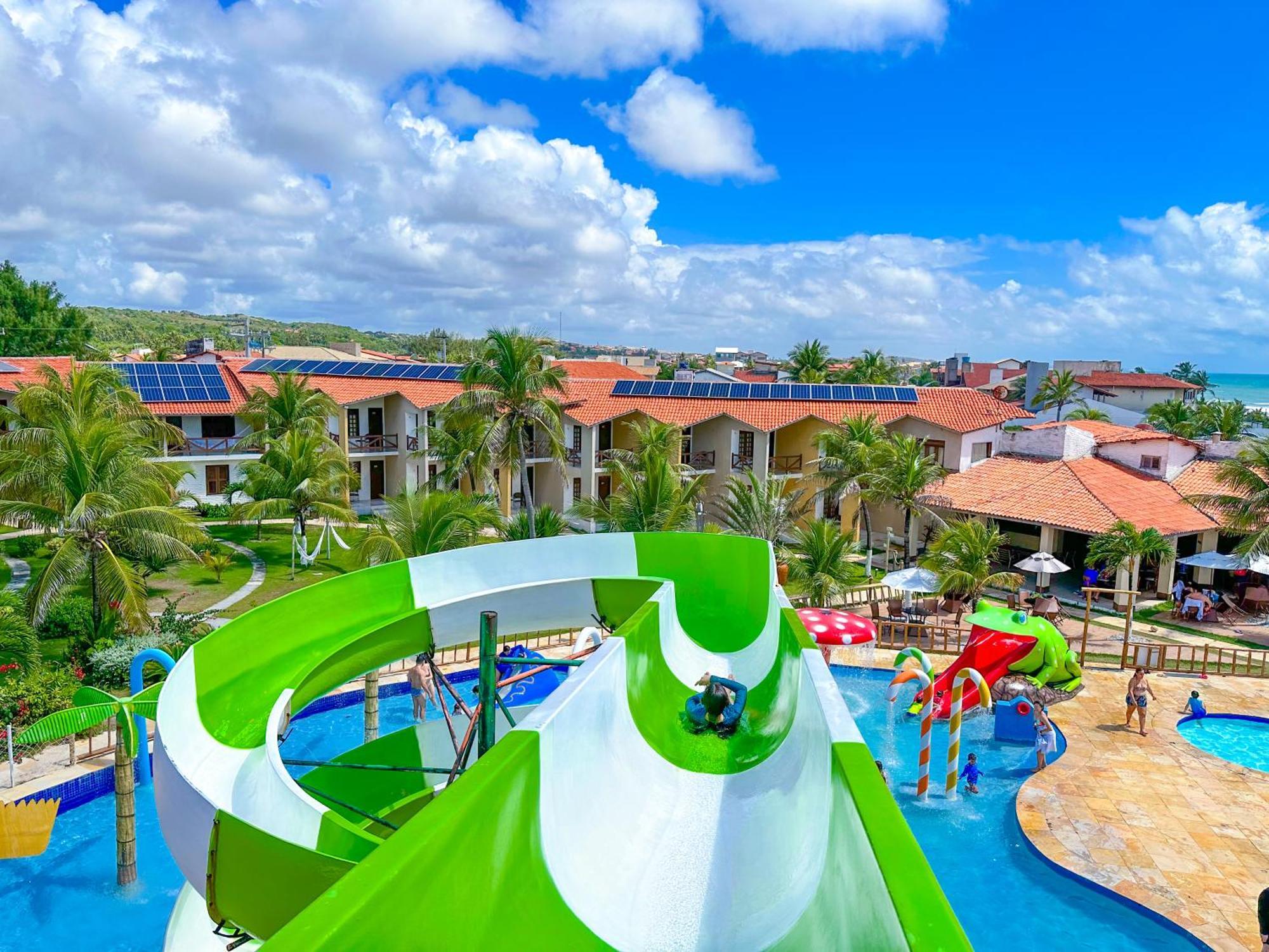Jangadeiro Praia Hotel Resort - Parque Aquatico E Pe Na Areia Aquiraz Eksteriør billede