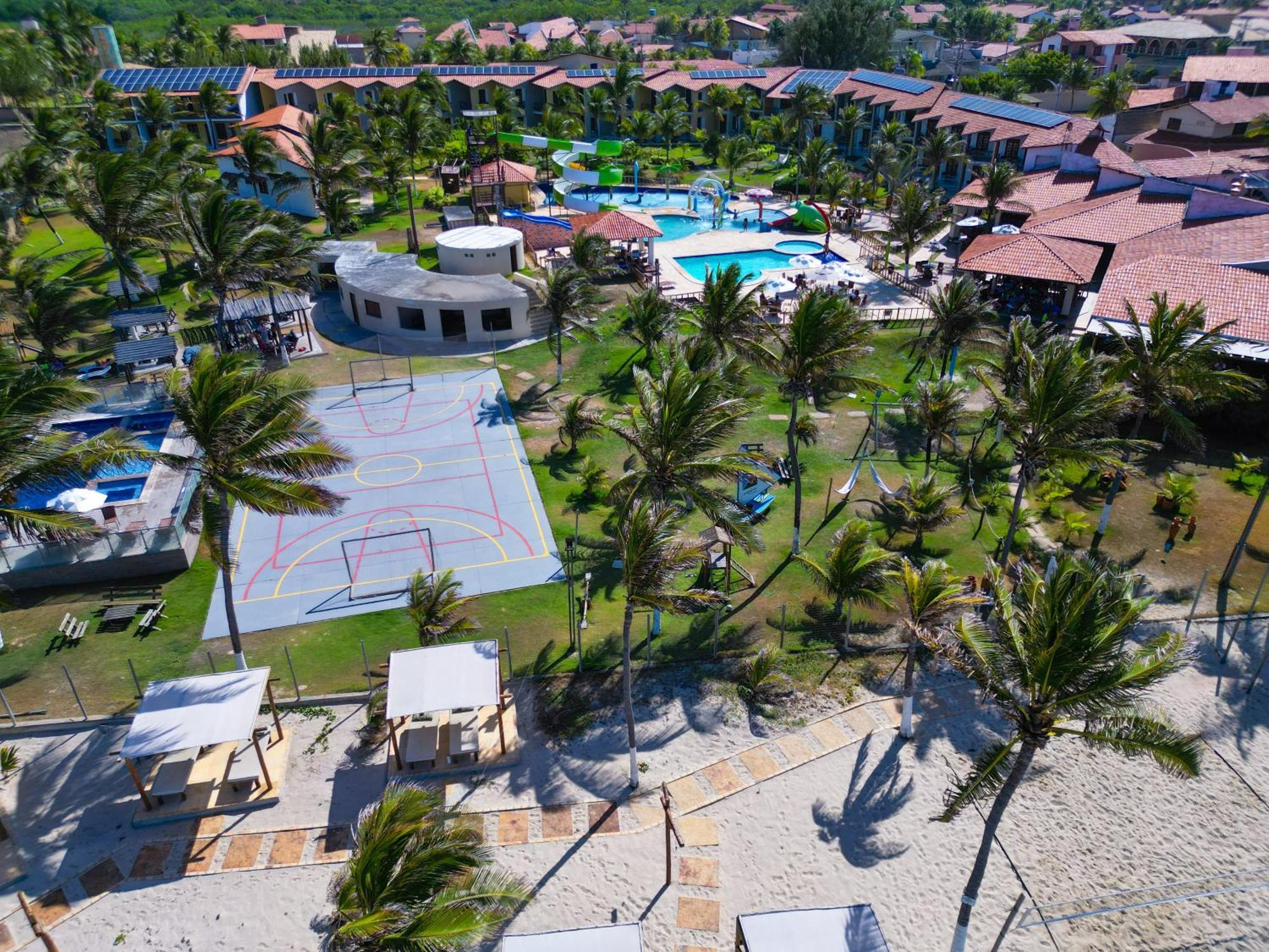 Jangadeiro Praia Hotel Resort - Parque Aquatico E Pe Na Areia Aquiraz Eksteriør billede