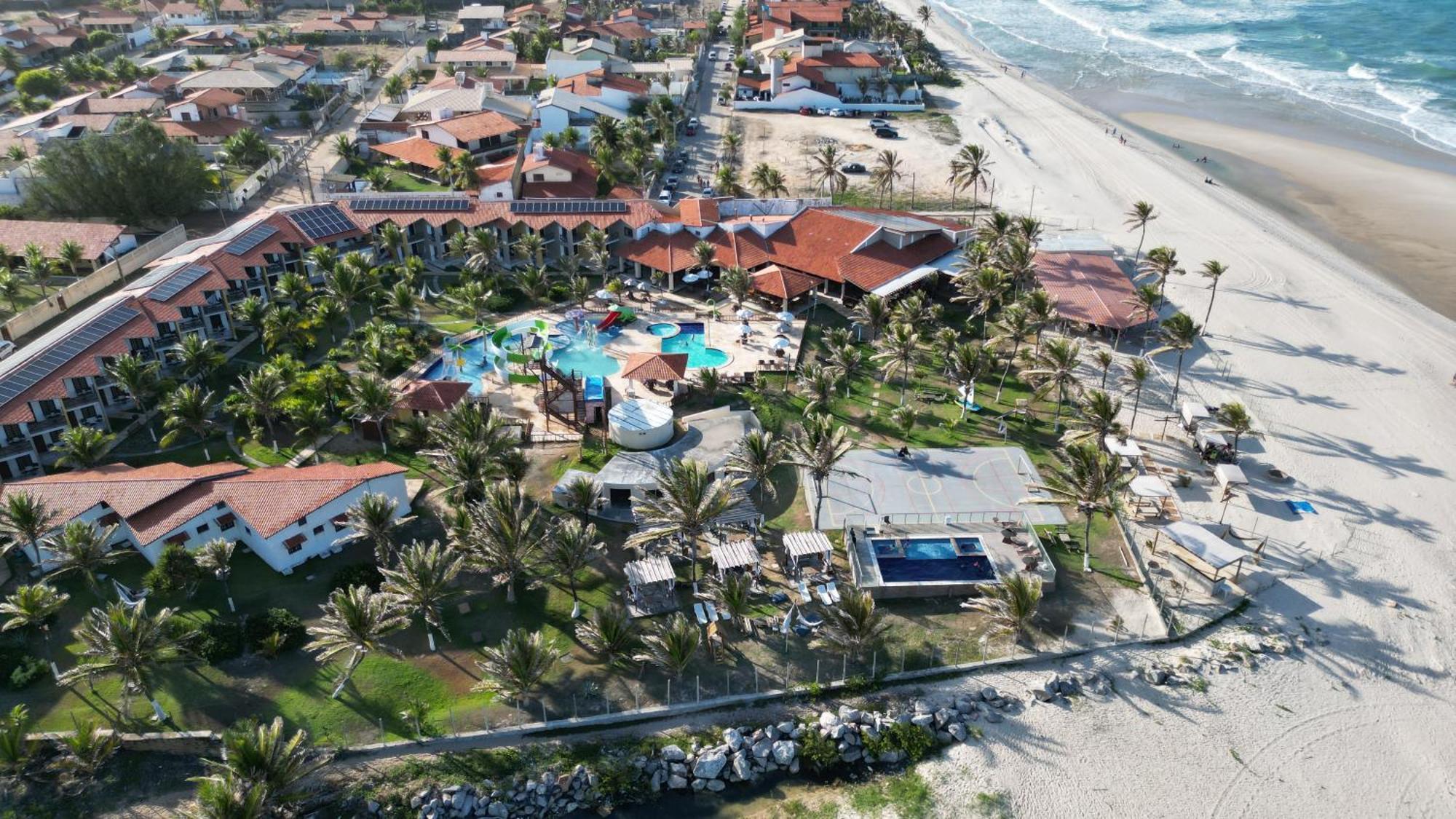 Jangadeiro Praia Hotel Resort - Parque Aquatico E Pe Na Areia Aquiraz Eksteriør billede