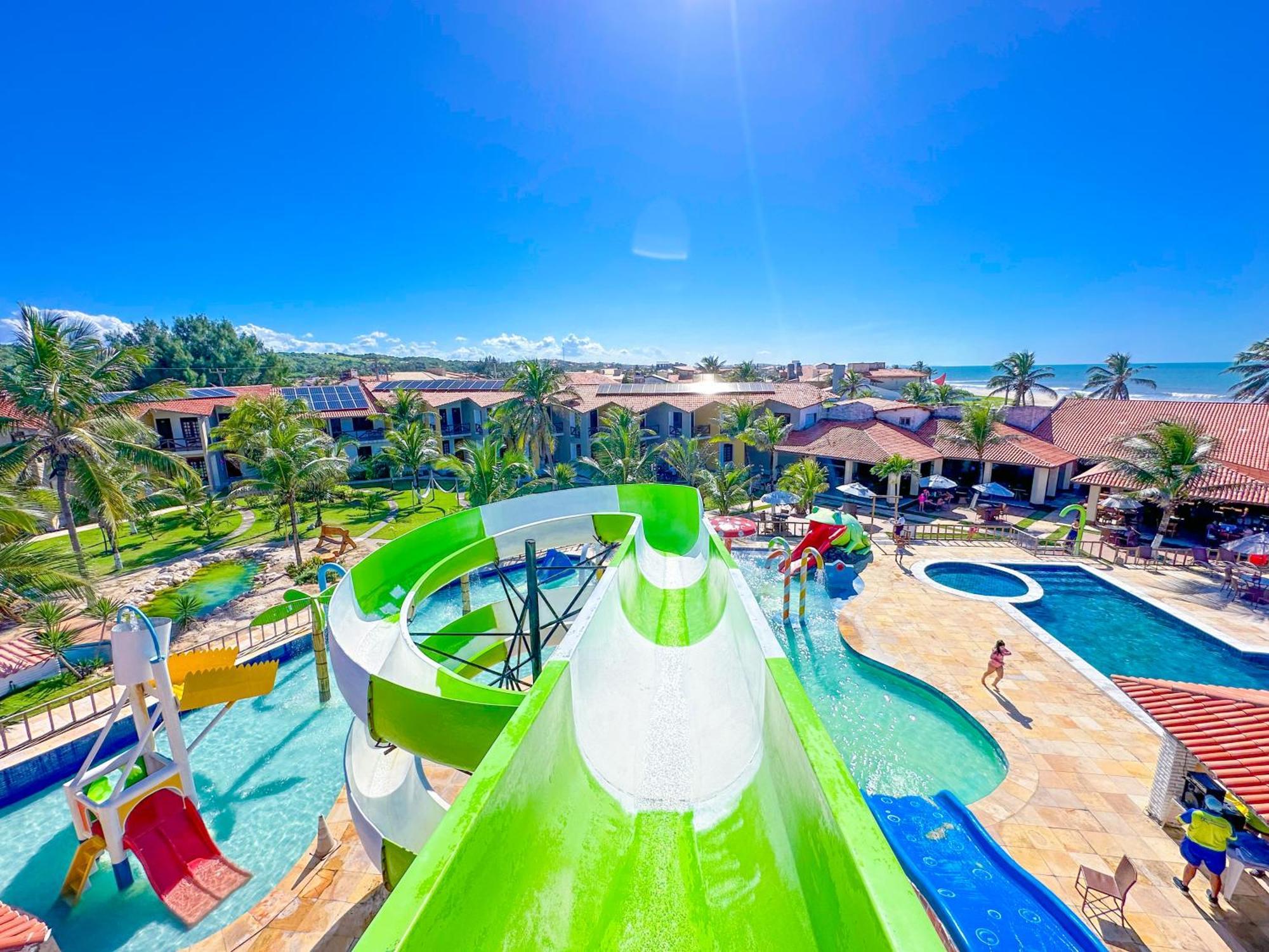 Jangadeiro Praia Hotel Resort - Parque Aquatico E Pe Na Areia Aquiraz Eksteriør billede